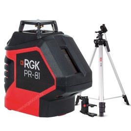 RGK PR-81 + штатив, кронштейн - лазерный уровень с красным лучом