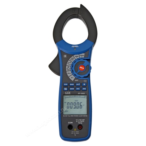 CEM DT-3352 - токоизмерительные клещи ваттметр фото 1