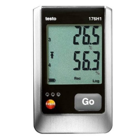 Testo 176 H1 - логгер данных температуры и влажности 4-канальный фото 1