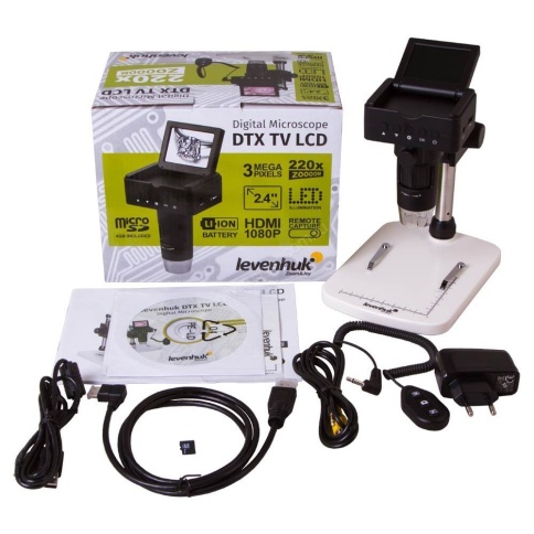 Levenhuk DTX TV LCD - цифровой микроскоп фото 2