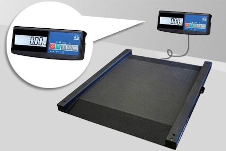 4D-LM-10/10-2000-A (накатные) - Промышленные электронные платформенные весы с 4 датчиками фото 1