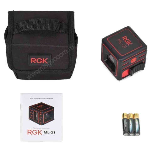 Лазерный уровень cube mini RGK ML-21 фото 5