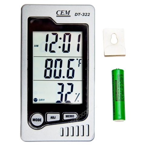 Термогигрометр CEM DT-322 фото 2