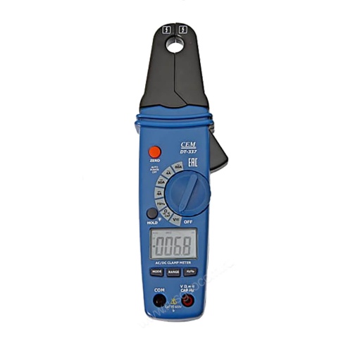 CEM DT-337 - токоизмерительные клещи высокого разрешения фото 1