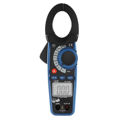 CEM DT-3340 - токоизмерительные клещи мини фото 1