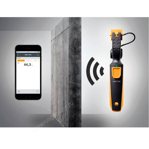 Testo 115i 2 Gen - смарт-зонд термометр-зажим для труб фото 5