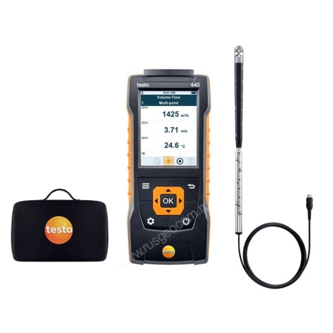 Testo 440. Комплект с крыльчаткой 16 мм и кейсом фото 1