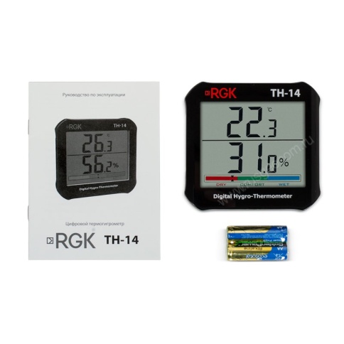 Цифровой термогигрометр RGK TH-14 фото 9