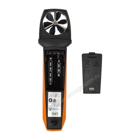 Testo 410i - смарт-зонд анемометр с крыльчаткой фото 2