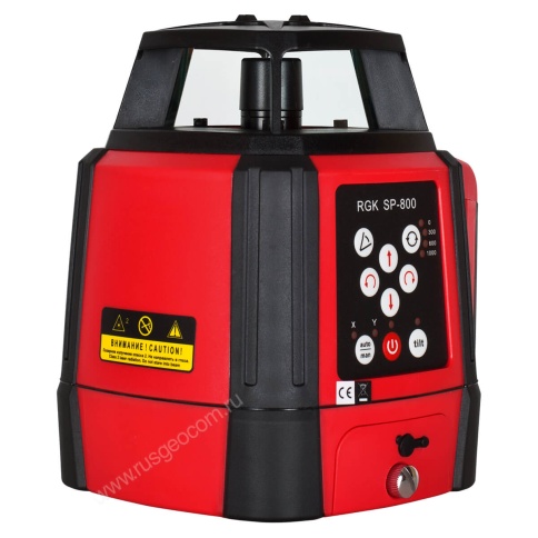 RGK SP-800 - ротационный нивелир на 400м фото 3