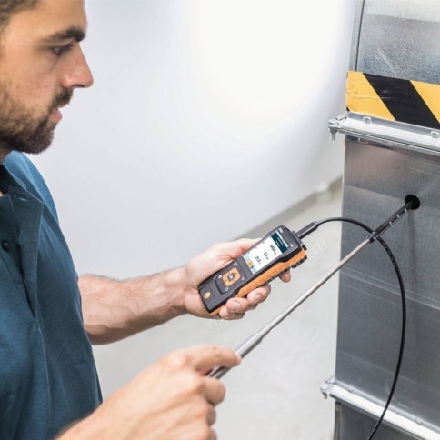 Testo 440. Комплект с Bluetooth крыльчаткой 100мм и кейсом фото 9
