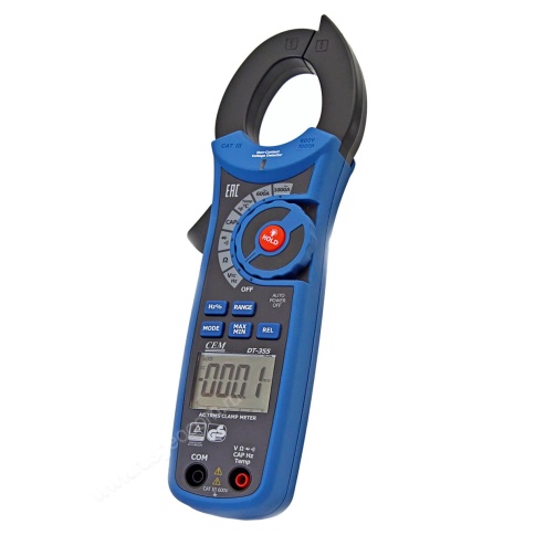 CEM DT-355 - токовые клещи профессиональные фото 2