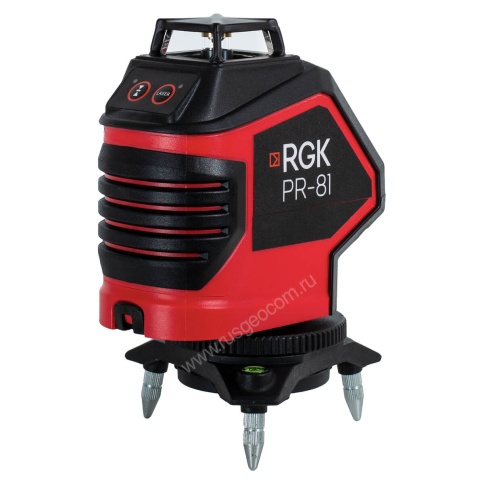 RGK PR-81 - лазерный уровень 360° фото 4