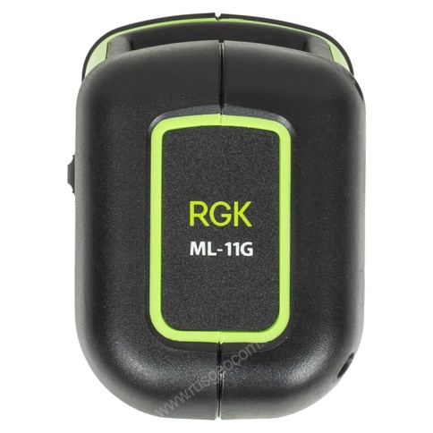 RGK ML-11G + штатив - лазерный уровень с зеленым лучом фото 4