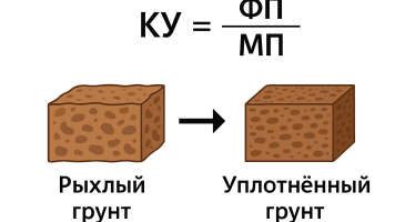 Коэффициент уплотнения грунта: определение, методы и нормативы